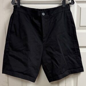 The Kooples Black Flat Front Men's Shorts Medium